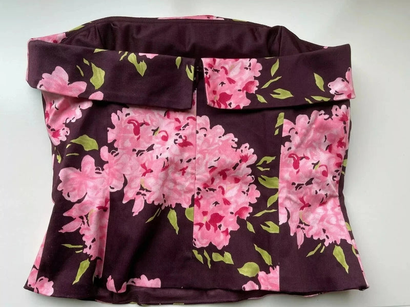 New INC International Concepts Hydrangea Tube Tank Size 4 Hydrangea