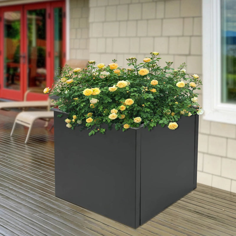 32*32*32 in Raised Bed Garden Planter Box Big Volum Plants Herbs Growing Box Garden Plants
