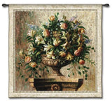 53x53 SONATA Floral Flower Rose Lily Tapestry Wall Hanging Lily