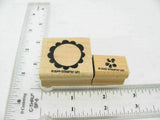Sunflower Rubber Stamp - Stamp Set A335 Sunflower