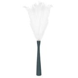 6PCS Faux Pampas Grass Tall, 43"/109cm Artificial Fluffy Grass Stems, White Pampas Grass