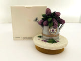 Yankee Candle Large Jar Topper Watering Can Hydrangea Farmhouse Garden Decor Hydrangea