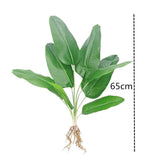 50-100cm Artificial Vine Green Tropical Fake Plant Hanging Home Garden Decor NEW Green Plant