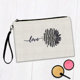 Gift Makeup Bag : Sunflower Love American Flag Flower Floral Yellow Decor Sunflower