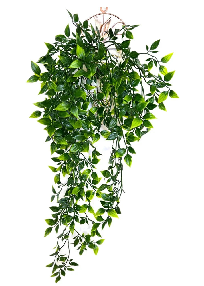 34in Artificial Hanging Ivy Vine Plant Indoor Outdoor Wall Home Decor Green Plant