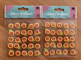 Sunflowers, flower, 3D scrapbook sticker - Jolees 50-20753 Lot Of 2 Packs Sunflower