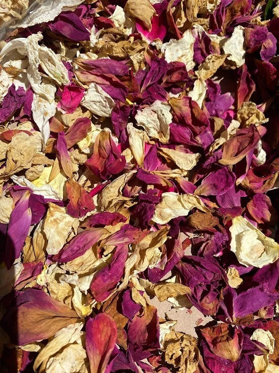 Dried Virginian flowers. Natural confetti. Flower confetti. Dried Flower