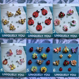 Crocs Handmade jibbitz 5pc bumble bee sunflower bees daisy shoe charms set 19 Sunflower