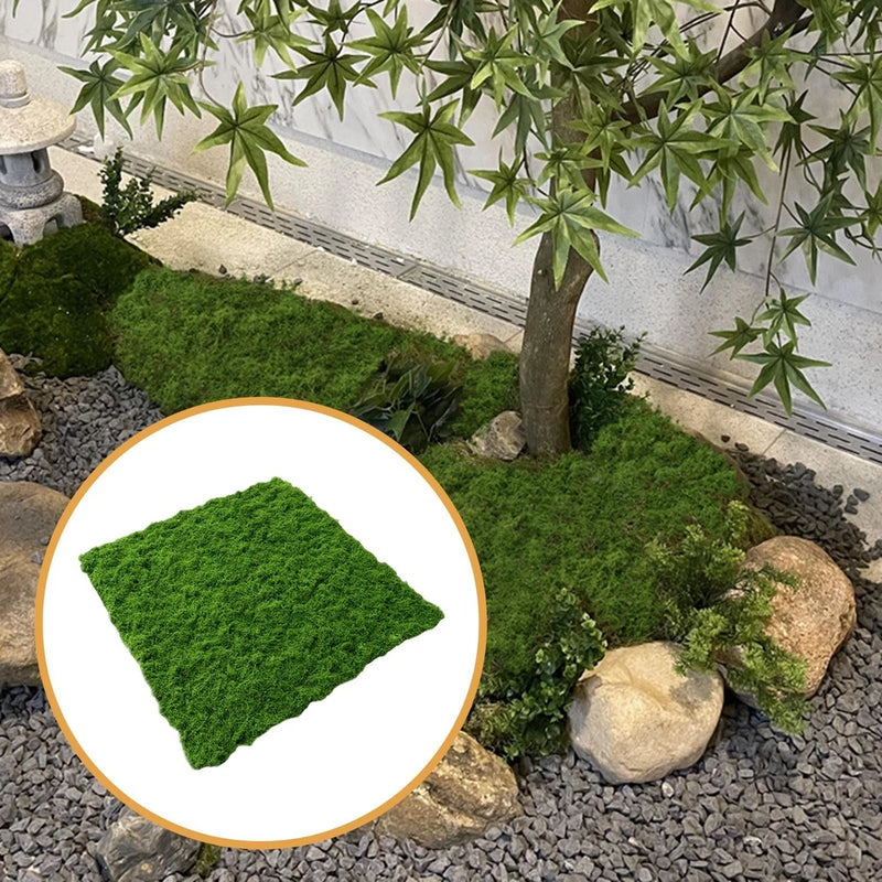 Faux Moss Home Artificial Green Plants for Indoor Plants Hedges Potted Plant Green Plant