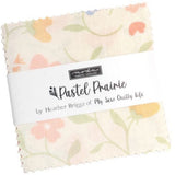 Pastel Prairie Mini 2.5" Charm Pack by My Sew Quilty Life for Moda Fabrics Flowering Plants