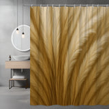 Boho Pampas Grass Shower Curtain for Modern Bathroom Pampas Grass