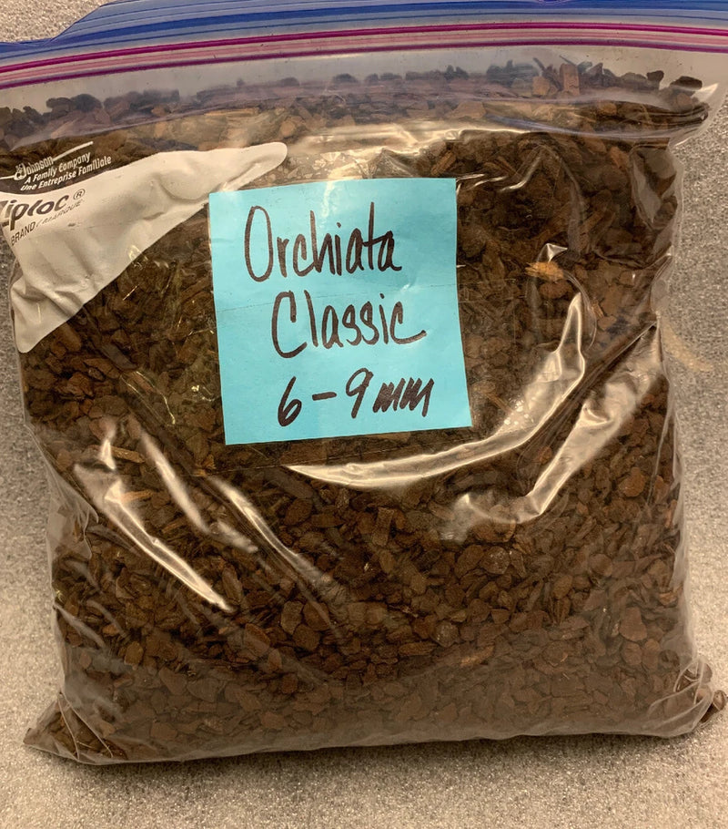 Orchid Media  Orchiata Bark (Classic) 6-9mm chips 1 Gallon (3.75 Liters) Orchids