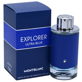 Explorer Ultra Blue by Mont Blanc for men EDP 6.8 oz 6.7 New in Box EDP