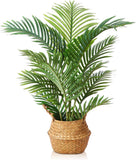 3Ft Fake Majesty Palm Plant - Artificial Indoor Decor for Home & Gifts Green Plant