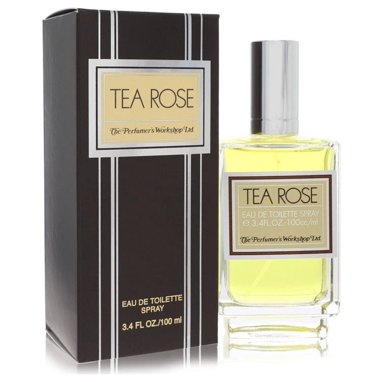 Tea Rose by Perfumers Workshop Eau De Toilette Spray 3.4 oz for Women EDT