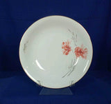 KPM 710 Soup Bowl Coupe Pink Carnation Stem Gold Krister Mark Germany Carnation