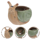 Snail Pot Succulents Planter Animal Pots for Plants Cartoon Flowerpot Garden Plants