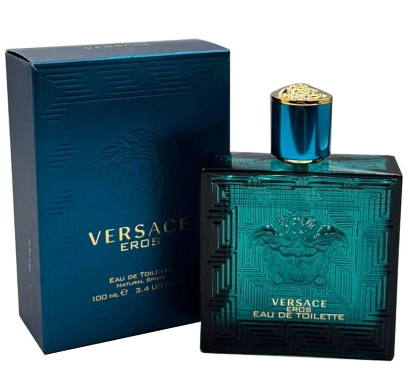 Versace Eros Cologne for Men 3.4 oz EDT Spray Brand New IN BOX**Authentic** EDT