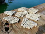 35lbs Shelf Rock Large 9"-14" Aragonite, Lightweight, Porous, Aquariums Live Dry Anemone