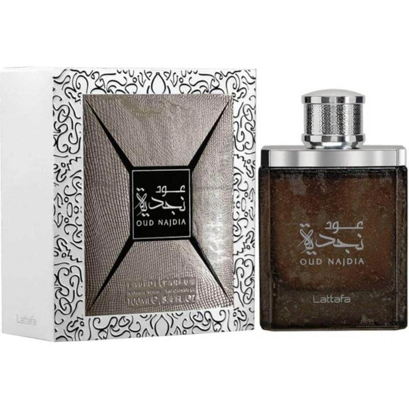 Oud Najdia by Lattafa perfume for unisex  EDP 3.3 / 3.4 oz New in Box EDP