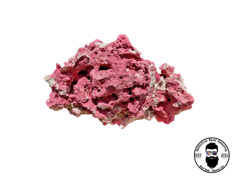 ARK Pink Dry Reef Rock Aragonite Base, Porous Aquariums Live Anemone