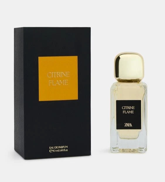 ZARA Citrine Flame 50ml Men Fragrance EDP Eau De Parfum 1.69 oz New EDP
