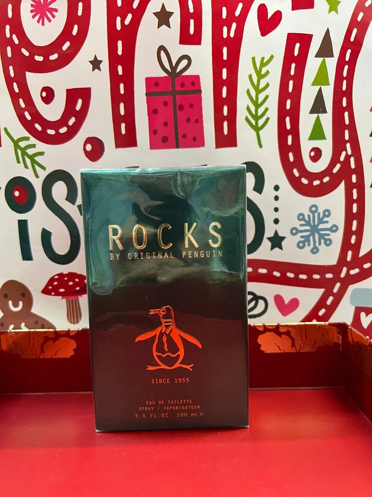 PENGUIN ROCKS BY ORIGINAL PENGUIN 3.4 OZ EDT SPRAY NEW IN BOX EDT