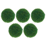 5Pcs Artificial Topiary Ball Fake Plant Greenery Spheres Hanging Grass Ball For Green Plant