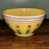 Pfaltzgraff The Secrets Of Pistoulet Sunflower  by Jana Kolpen Cereal Soup Bowl Sunflower