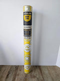 VTG NOS Marvalon yellow sunflower 18 inch x 3 yards Sunflower