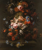 oil painting handpainted on canvas " Flower bouquet in a vase" Bouquet