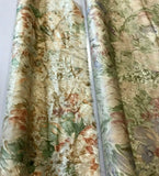 SOFT FURNISHING COTTON FABRICS :  ALICE FLORALS : $8.00 per metre: #BM47A.B. Flowering Plants