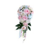 Wedding Bouquet Waterfall Collection Decoration Ceremony Cascading Bouquet Bouquet