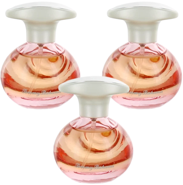 Tommy Bahama For Women Combo Pack: Mini EDP Spray Perfume 1.5oz (3x.5oz Bottles) EDP
