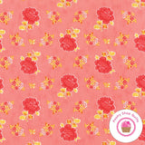 FANCY Winterberry Pink Floral 11491 18 LILY ASHBURY Moda QUILT FABRIC Flowering Plants