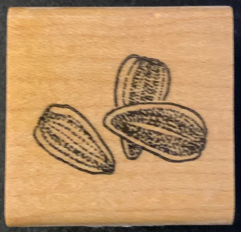Annticipations Sunflower Seeds Rubber Stamp Sunflower