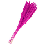 30Pcs Pampas Grass,17" Fake Pampas Grass for Wedding Decoration,Rose Red Pampas Grass