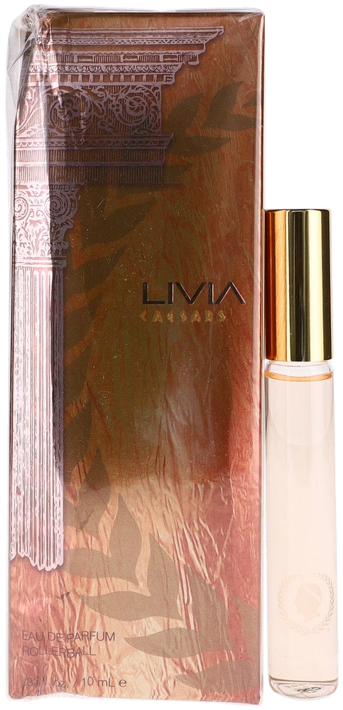 Livia by Caesars Women for Women Miniature EDP Rollerball Perfume 0.3oz SW New EDP