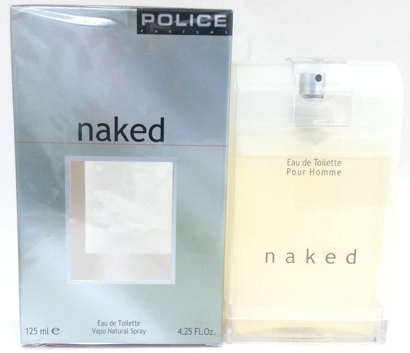 Police Naked Skin Booster by Police for Men 4.25 oz Eau De Toilette Spray EDT