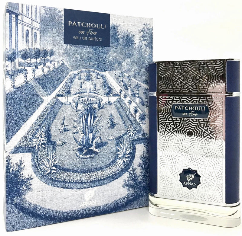 AFNAN PATCHOULI ON FIRE EAU DE PARFUM SPRAY UNISEX 2.7 Oz / 80 ml BRAND NEW ITEM EDP