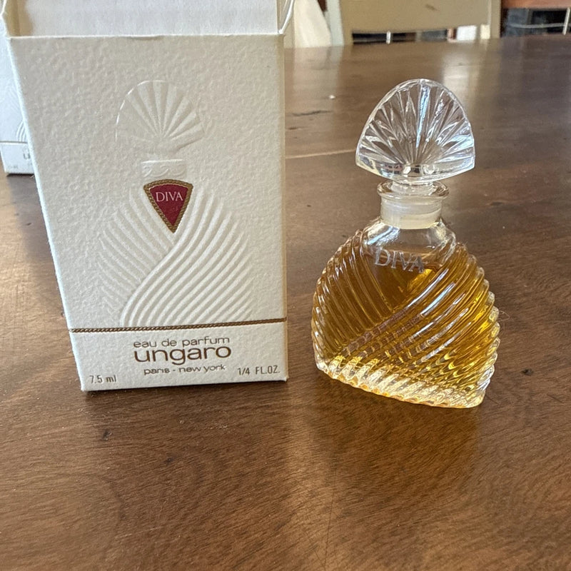 Vintage Diva by Ungaro. Eau de Parfum / EDP 1/4oz 7.5ml, perfume NEW EDP