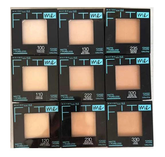 Maybelline Fit Me Matte Pressed Powder 0.29g - You Pick the Shade. New & Sealed! Bouquet
