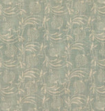 GP & J BAKER CURTAIN FABRIC 'POMEGRANATE - AQUA' 6 METRES COROMANDEL SMALL Flowering Plants