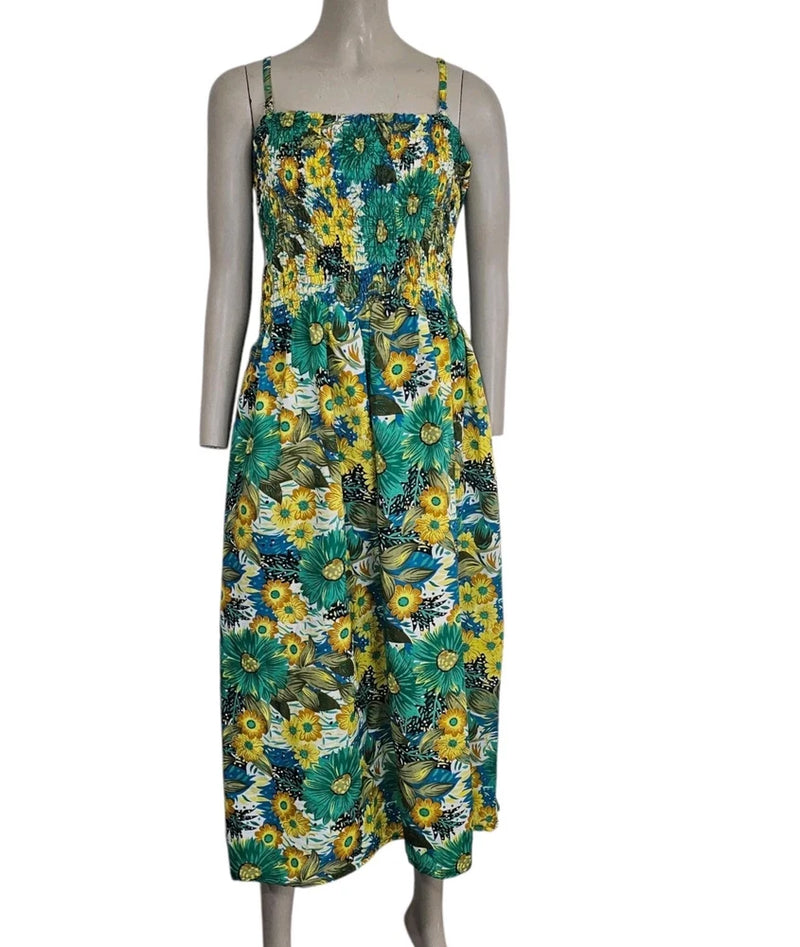 Sunflower Women's Dress  SIZE 3X Flower Print Sunflower