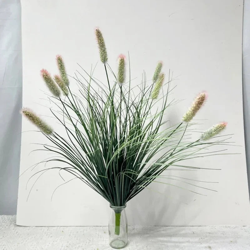60cm Artificial Plant Onion Grass Indoor And Outdoor Home / Hotel  Garden Decor Green Plant