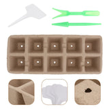 1 Set Pulp Planting Cups Practical Plant Nursery Containers Garden Flowerpots Garden Plants