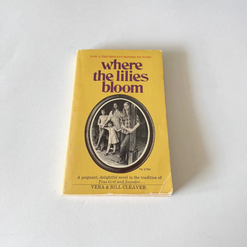 Where the Lilies Bloom Vintage Scholastic 1969 Lily