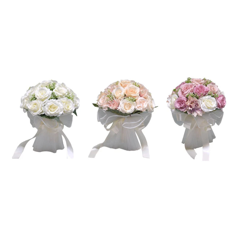 Artificial Bridal Bouquet Bridal Wedding Throw Bouquet Bridesmaid Wedding Bouquet
