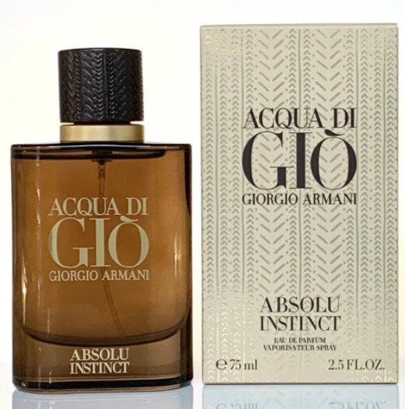 *Giorgio Armani Acqua Di Gio Absolu Instinct EDP 75 ml 2.5 oz BNIB DISCONTINUED* EDP