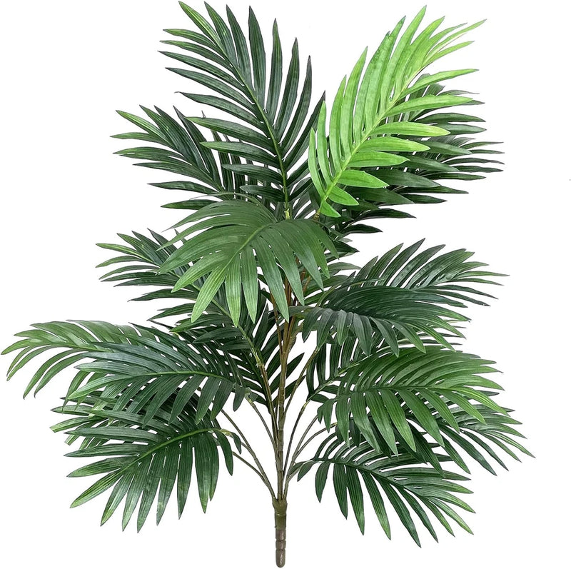 Artificial Palm Tree Plants, UV Resistant, Tropical Areca Plant, Faux Plants Green Plant